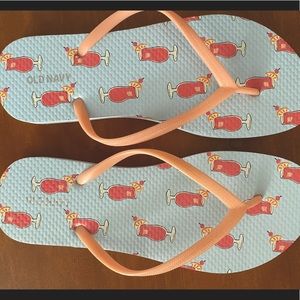 Old Navy Flip Flops(Never Worn)